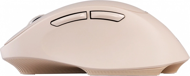 Mouse senza fili a batteria ricaricabile da 2,4 Ghz 6 pulsanti 2400DPI – Beige