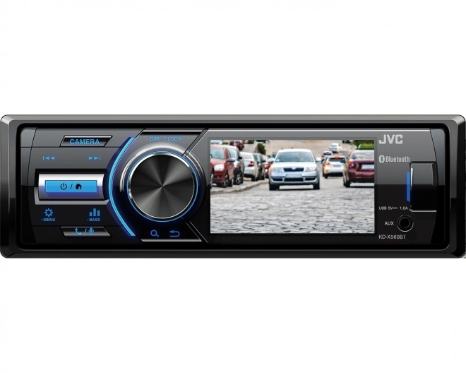 Car Radio JVC with Bluetooth and Monitor