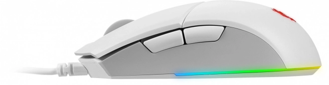 Gaming-Maus Clutch weiß