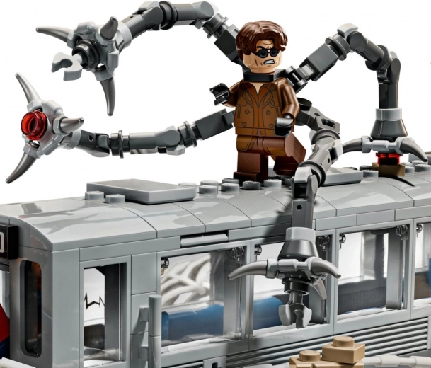 Poseable tentacles and removable roof
