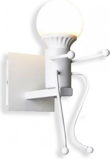 Kovinska konstrukcija v beli barvi