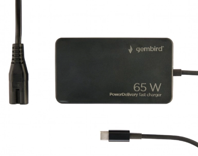 Universal 65W USB-C Charger Black