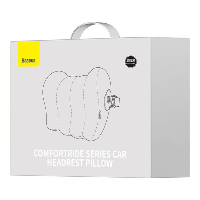 Ergonomic Travel Pillow for Head Support Baseus ComfortRide (Black)