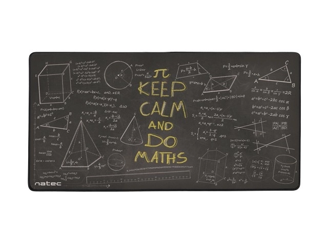 Tappetino per mouse Natec Maths Maxi 800x400mm