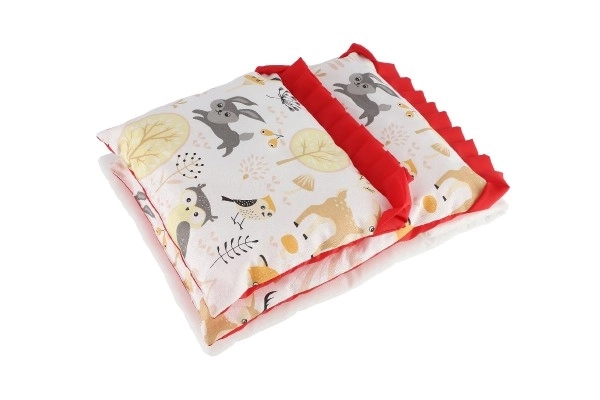 Set Copertina con Cuscino e Base per Bambole