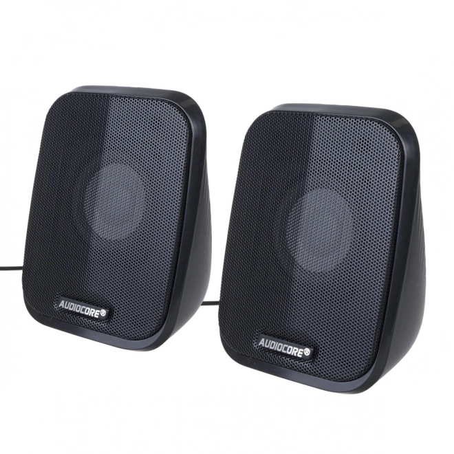 Casse stereo USB 6W nere