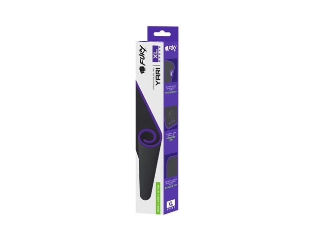 Schnelle Yari Mauspad XL Schwarz