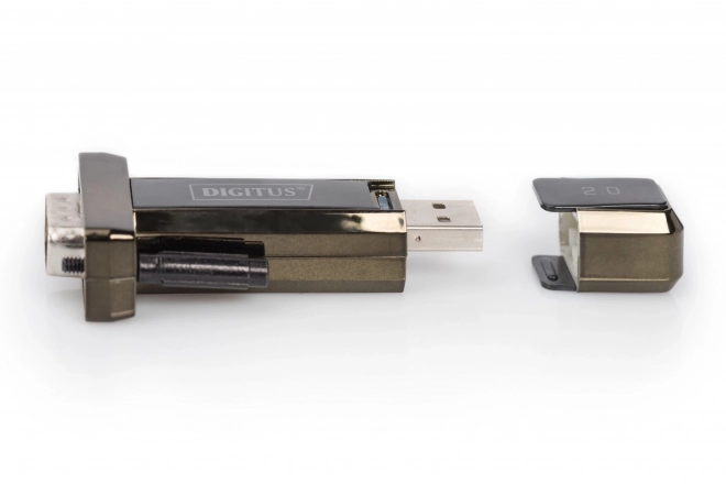 Převodník/adaptér USB 2.0 na RS232 (DB9) s kabelem USB A M/Z 80cm