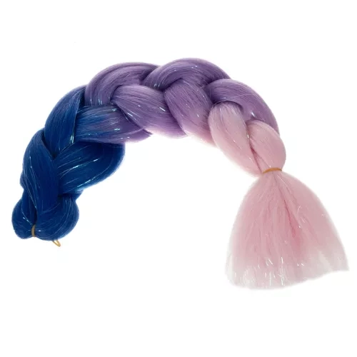 Trecce Syntetiche Ombre con Filamenti Glitterati Soulima