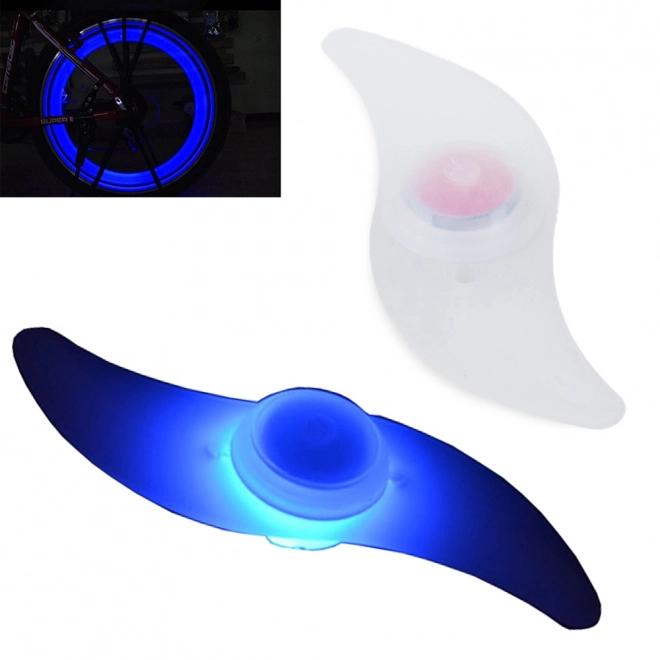 Luce LED Blu per Raggi di Bicicletta