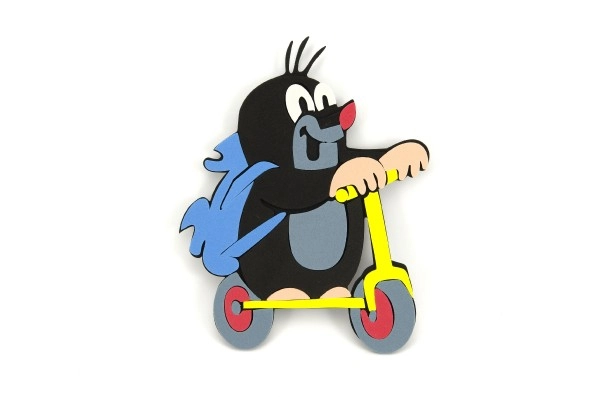 Little Mole on scooter