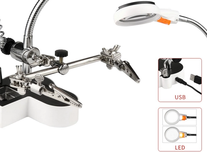 Jasné LED osvětlení s dvěma režimy