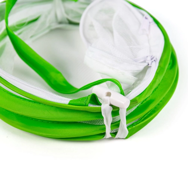Zipper closure for safe observation
