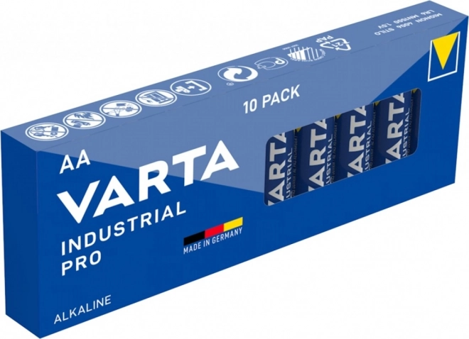 Industrial Pro AA Alkaline Batteries 10 Pack