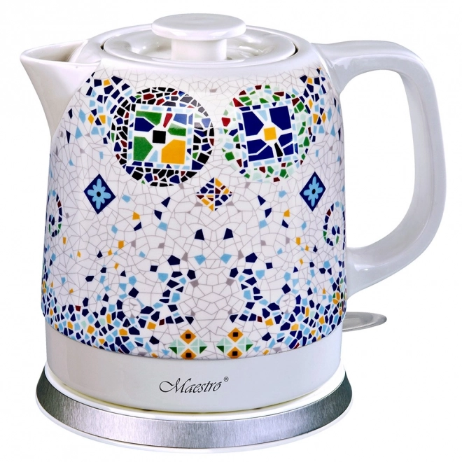 Electric Ceramic Kettle 1.5L Mosaic Design