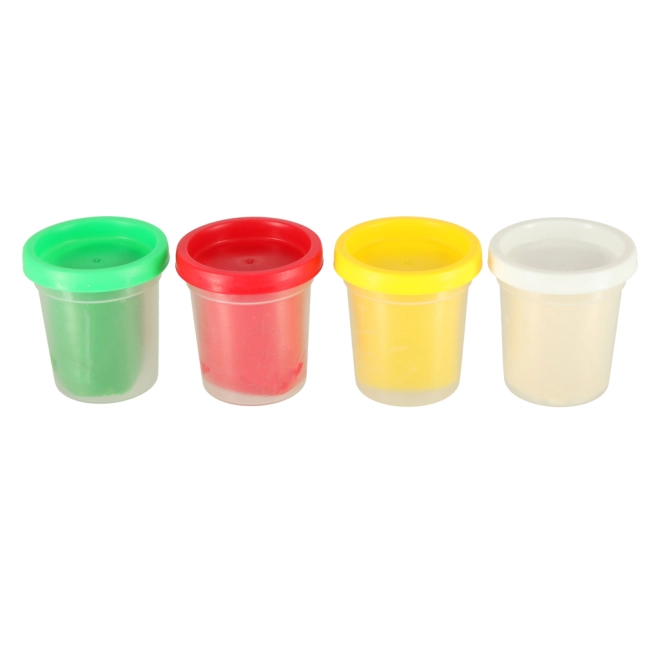 Colorful play-dough
