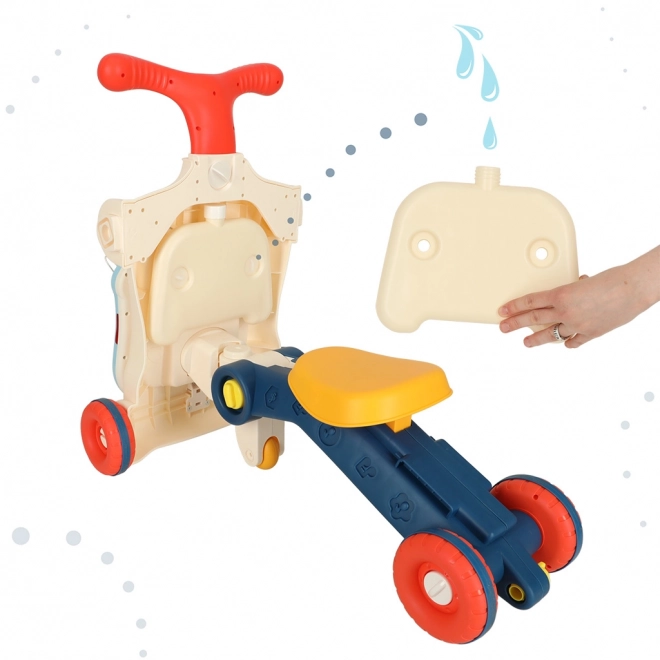 Girello multifunzionale per bambini e tavolo interattivo 5 in 1