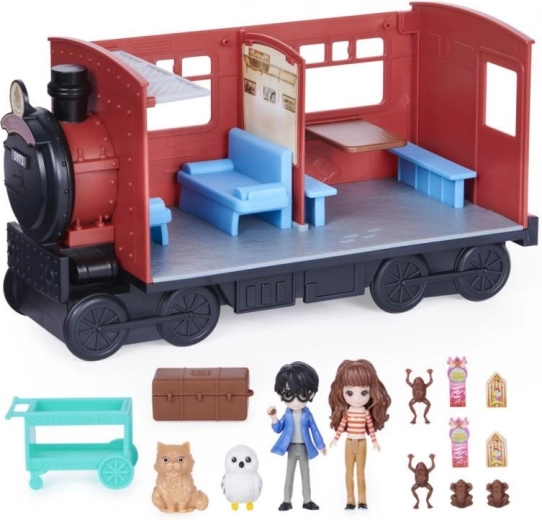 Ikonikus Roxforti Expressz részletgazdag belsővel