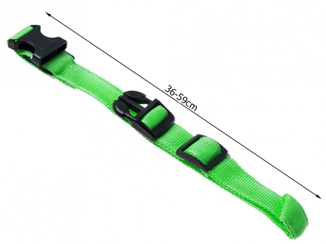 Collare LED regolabile per cani e gatti 59 cm