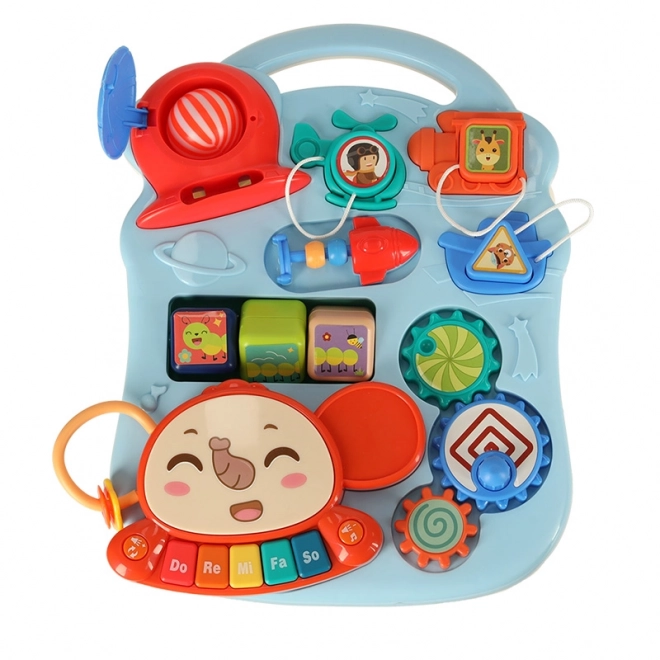 Girello multifunzionale per bambini e tavolo interattivo 5 in 1