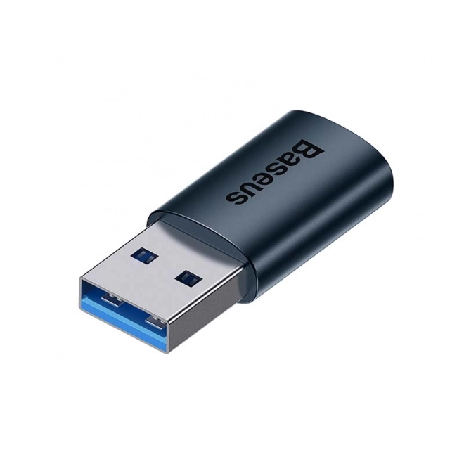 Baseus USB-A - USB-C adapter – Kék
