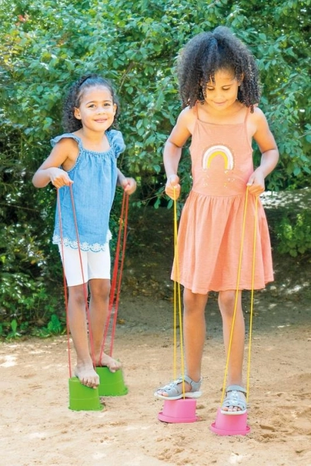 Colorful Plastic Stilts for Kids