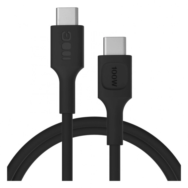 PowerFlex USB-C to USB-C Cable 100W Silicone Black