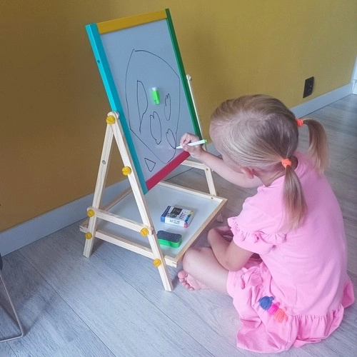 Wooden Double-sided Kids Board Kruzzel