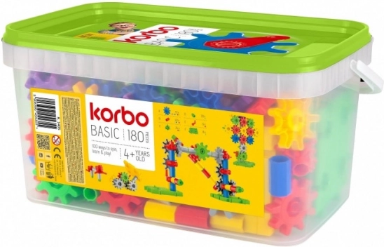 Contiene 180 pezzi colorati