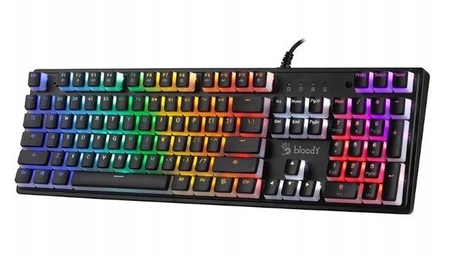 Mechanical keyboard pudding blue switch