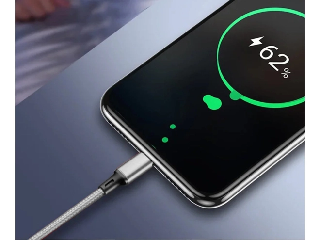 3v1 usb kabel za telefon lightning kabel iphone micro usb tip-c 1,2 m – Bílý
