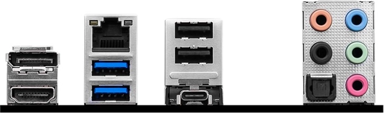 Connettività 2.5G LAN e Intel Turbo USB 10 Gb/s