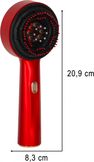 Head Massage Brush with USB and Infrared Light