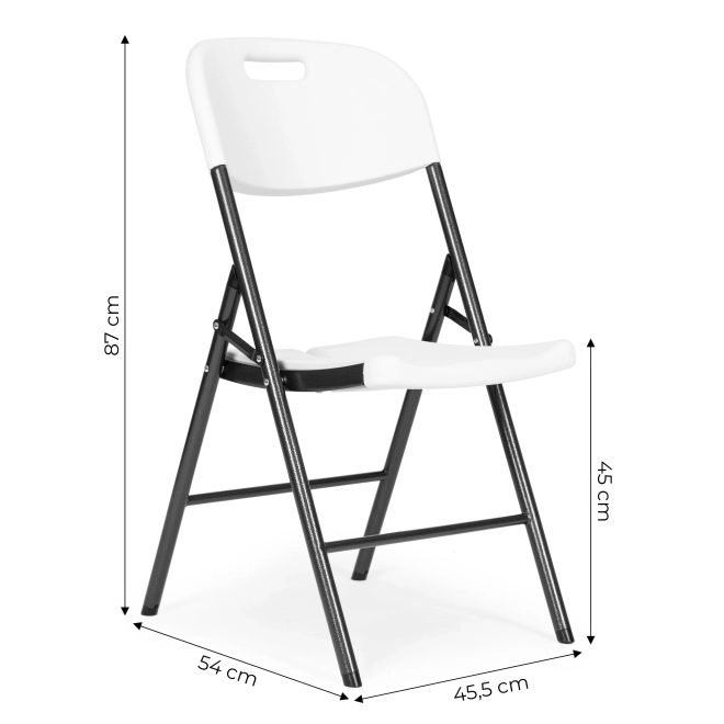 Set of Four Folding Chairs - ModernHome