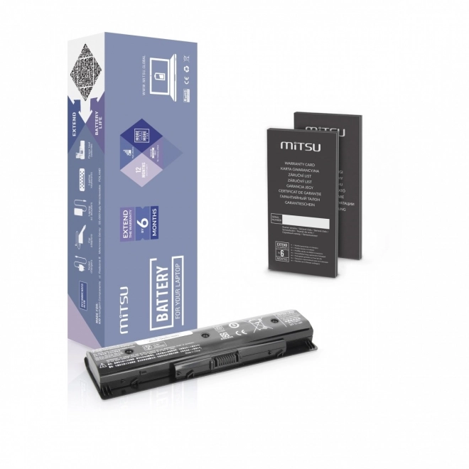 Battery for HP Pavilion 14, 15, 17 Laptop Li-ion 4400mAh