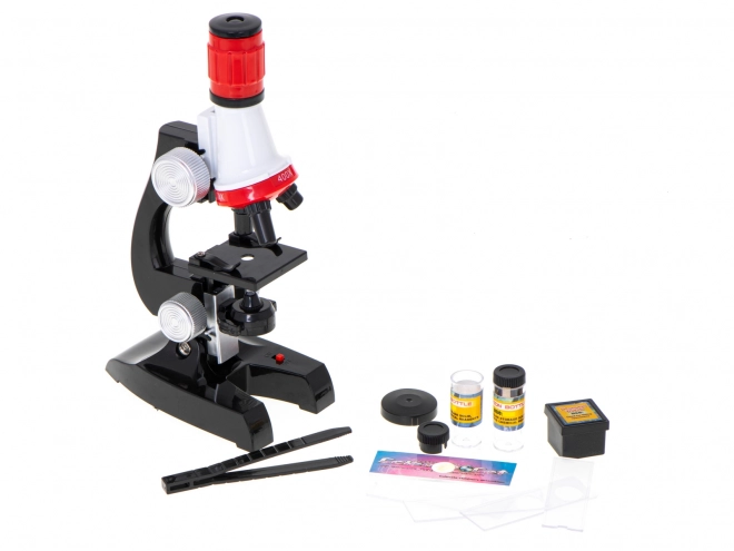 Microscopio Scientifico con Accessori