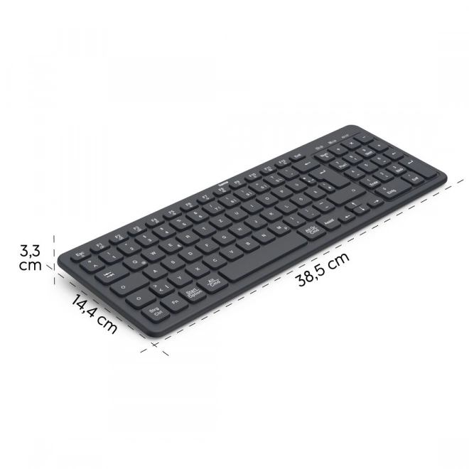 Wireless Keyboard Hama WK-300 Black
