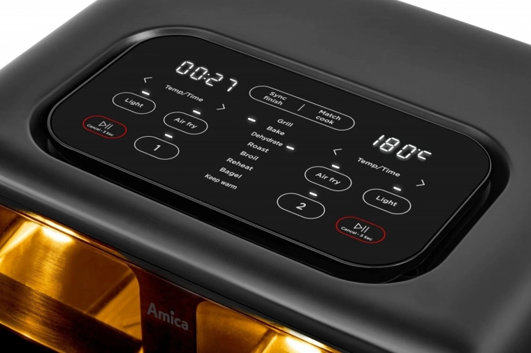 Controllo touch e ampia gamma di programmi