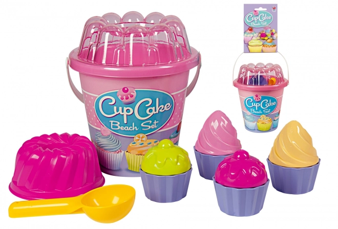 Androni Sand cake set medium – Pink