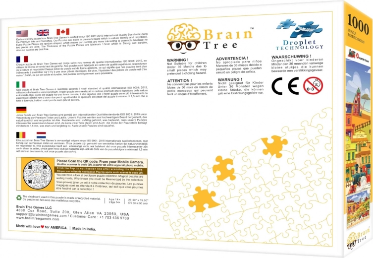 Forme casuali uniche delle tessere