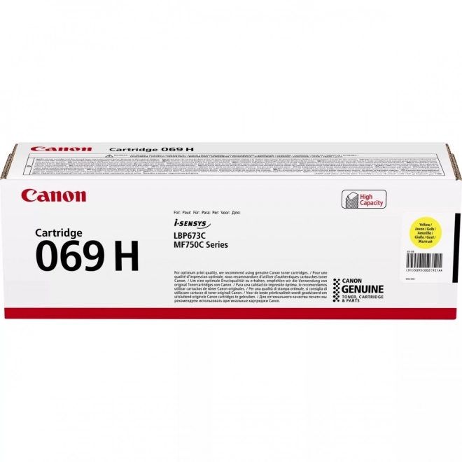 Yellow Toner Canon