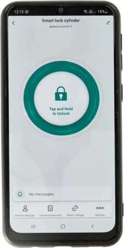 Smart management via app