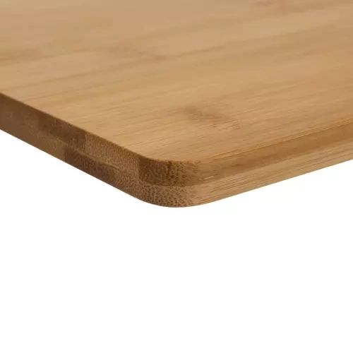 Súprava 4 bambusových dosiek na krájanie so stojanom Ruhhy