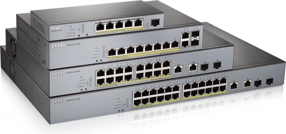 Switch gestibile Zyxel 24 porte PoE LR 375W