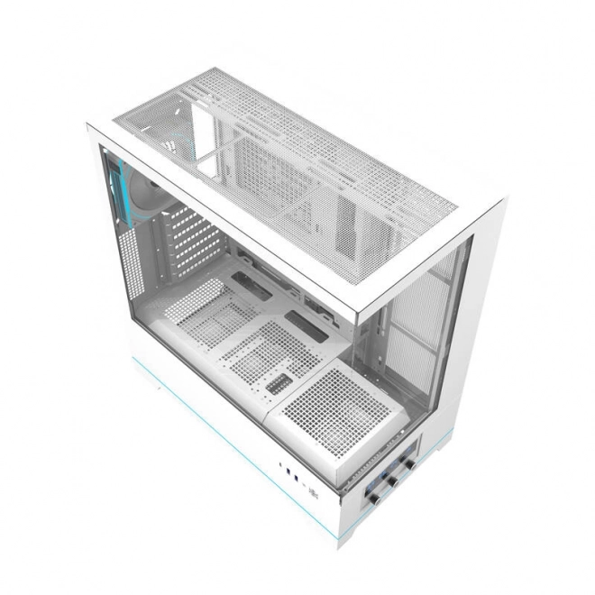 Case per PC Darkflash con ventola (bianca)