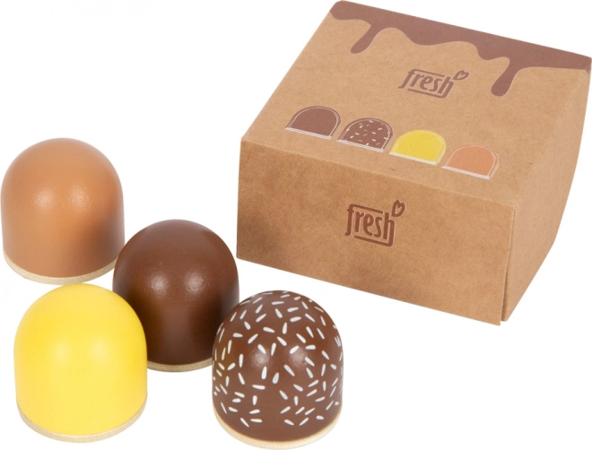 Kis Láb fa csokoládé pralinék Fresh