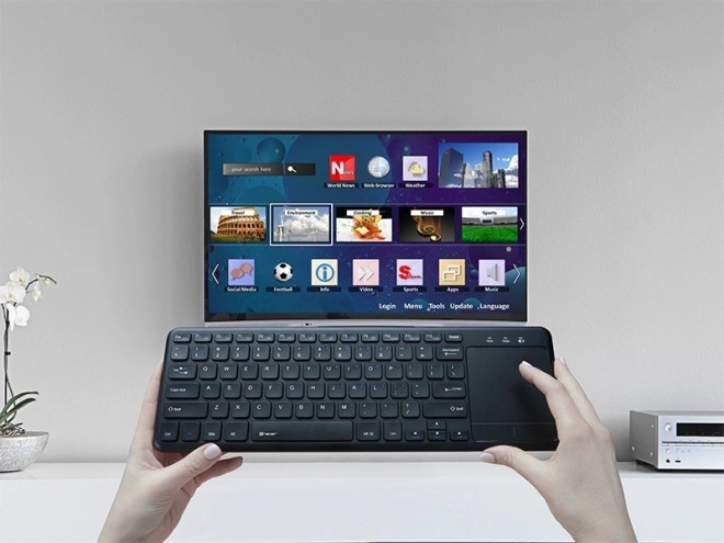 Wireless Keyboard with Touchpad