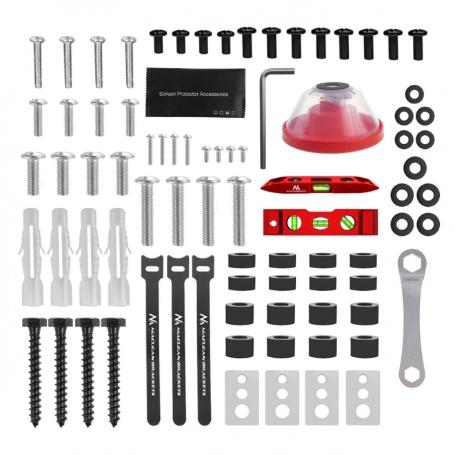 Complete mounting accessories