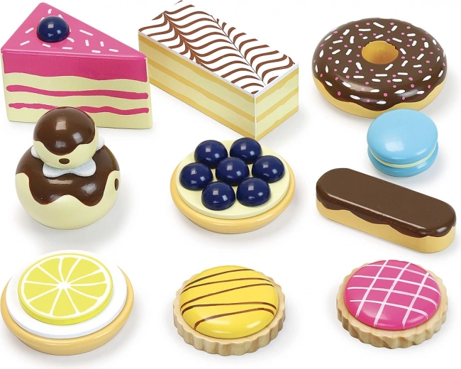 10 dessert in legno per un gioco creativo