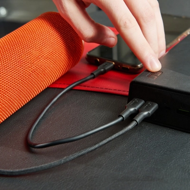 PowerFlex USB-C to USB-C Cable 100W Silicone Black